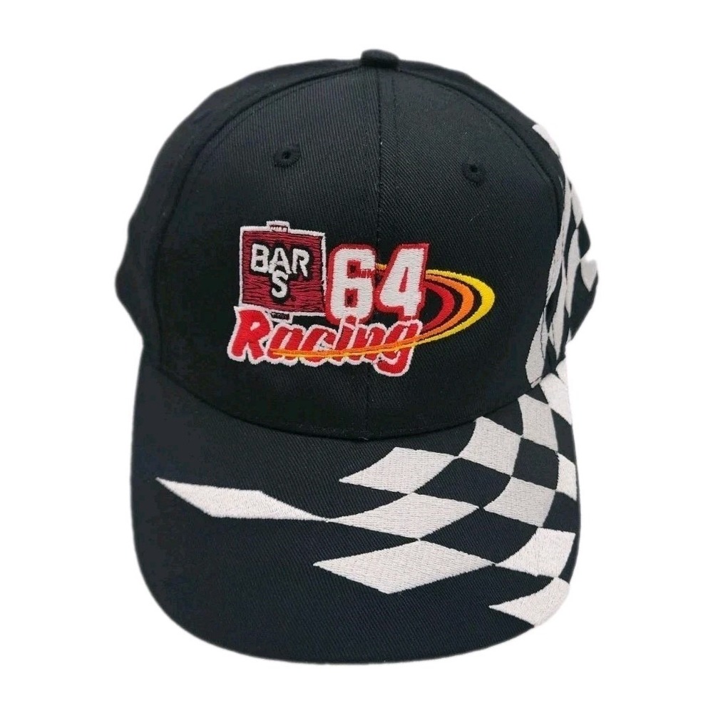 Vintage Head To Toe Brand BAR S #64 Racing Embroidered Hat Dadcore Grandpacore